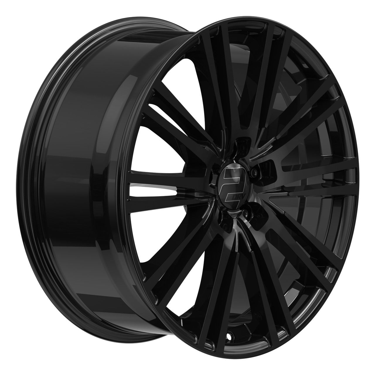 WHEELWORLD-2DRV WH18 black glossy painted 7.5Jx17 5x112 ET45