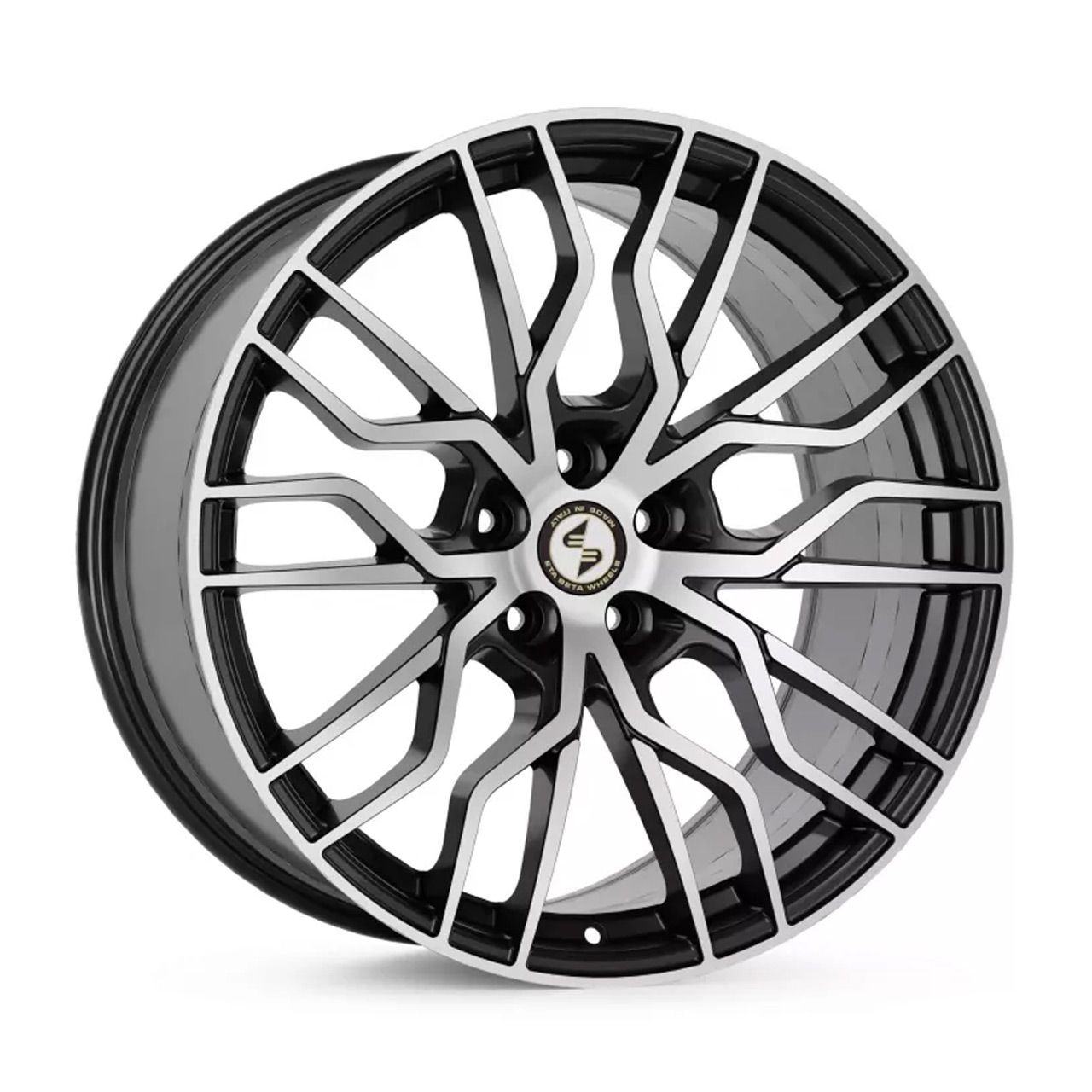 ETABETA MEDUSA-K shiny black full polished 10.0Jx20 5x112 ET20