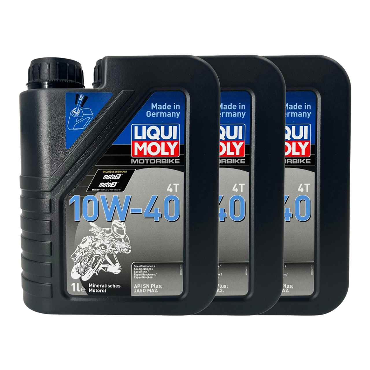 Liqui Moly Motorbike 4T 10W-40 3x1 Liter