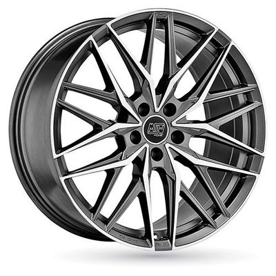 MSW (OZ) MSW 50 matt gun metal full polished 11.5Jx22 5x130 ET22