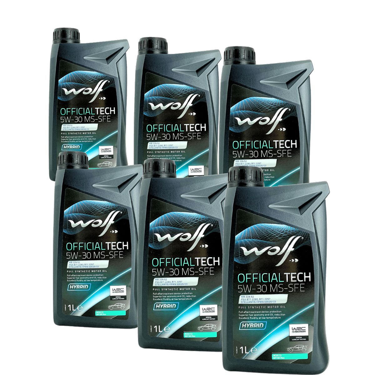 Wolf OfficialTech 5W-30 MS-SFE 6x1 Liter