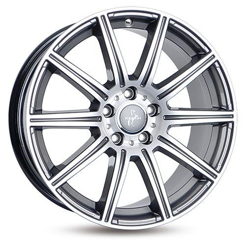 KESKIN WHEELS KT16 DYNAMIC palladium front polished 8.0Jx18 5x112 ET45