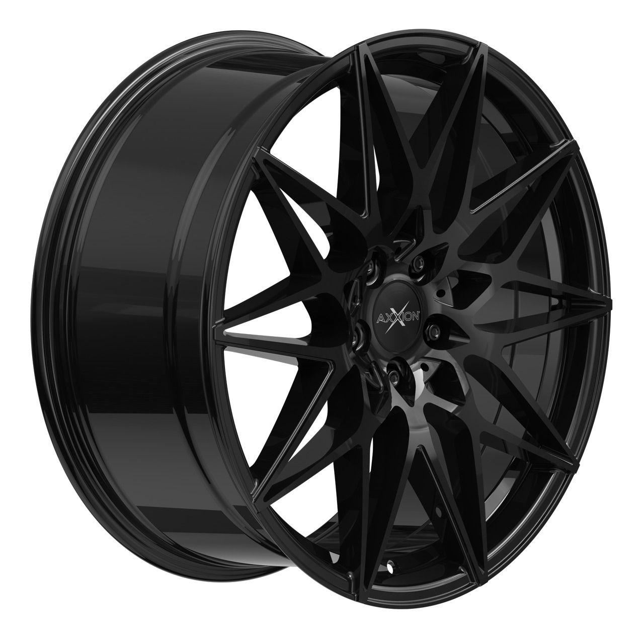 AXXION AX9 black glossy painted 8.5Jx19 5x114 ET45