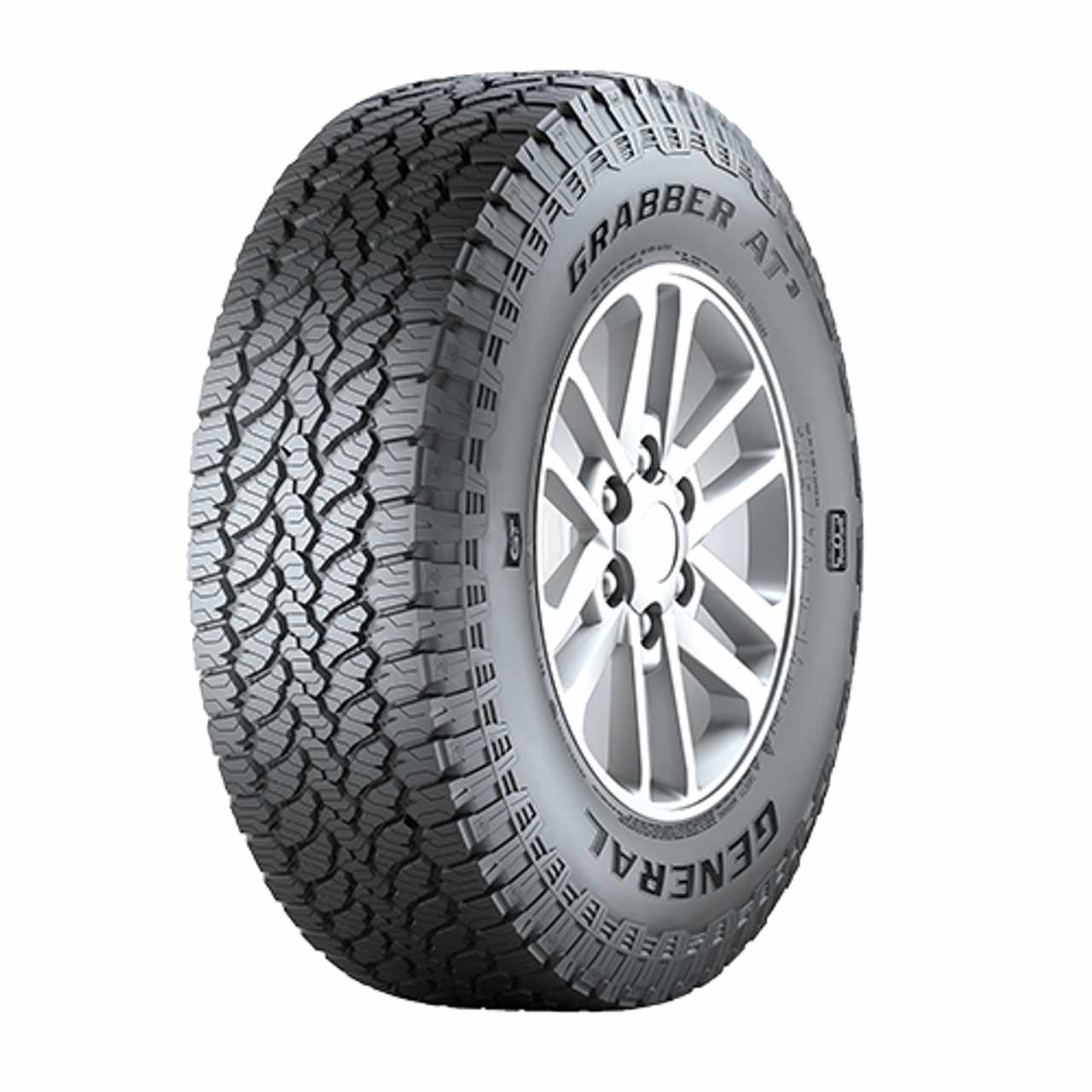 GENERAL TIRE GRABBER AT3 215/80R15 112S LRE FR BSW