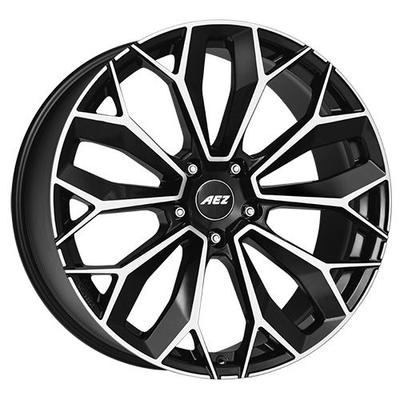 AEZ LEIPZIG DARK black polished 9.5Jx22 5x112 ET42