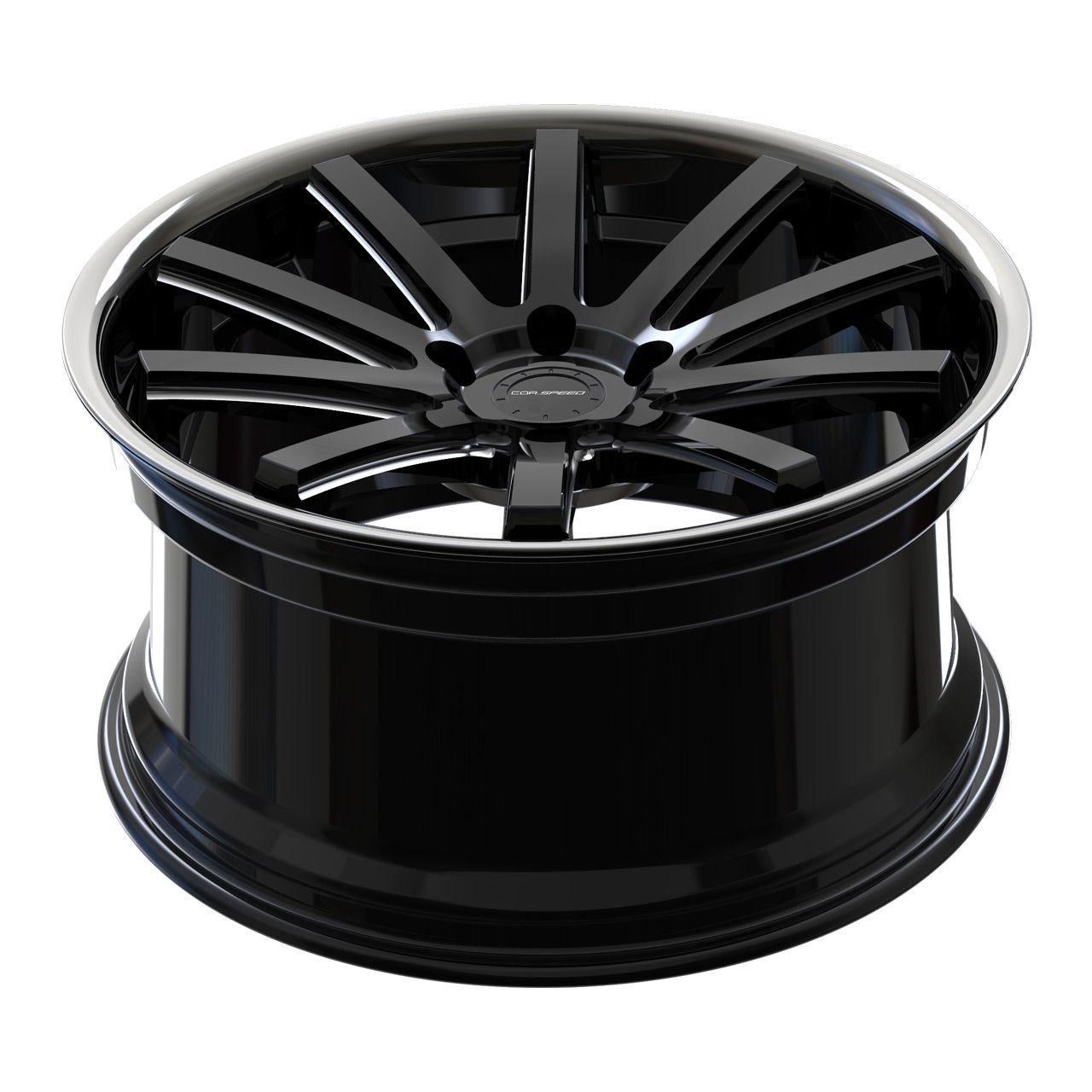 CORSPEED DEVILLE INOX Mattblack Puresport INOX gefräst 10.0Jx20 5x112 ET32