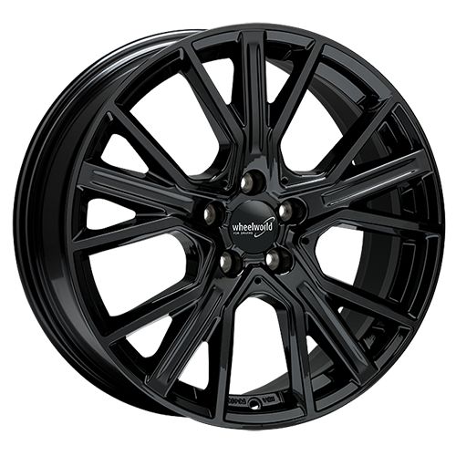WHEELWORLD-2DRV WH34 schwarz glänzend lackiert 8.0Jx19 5x112 ET40