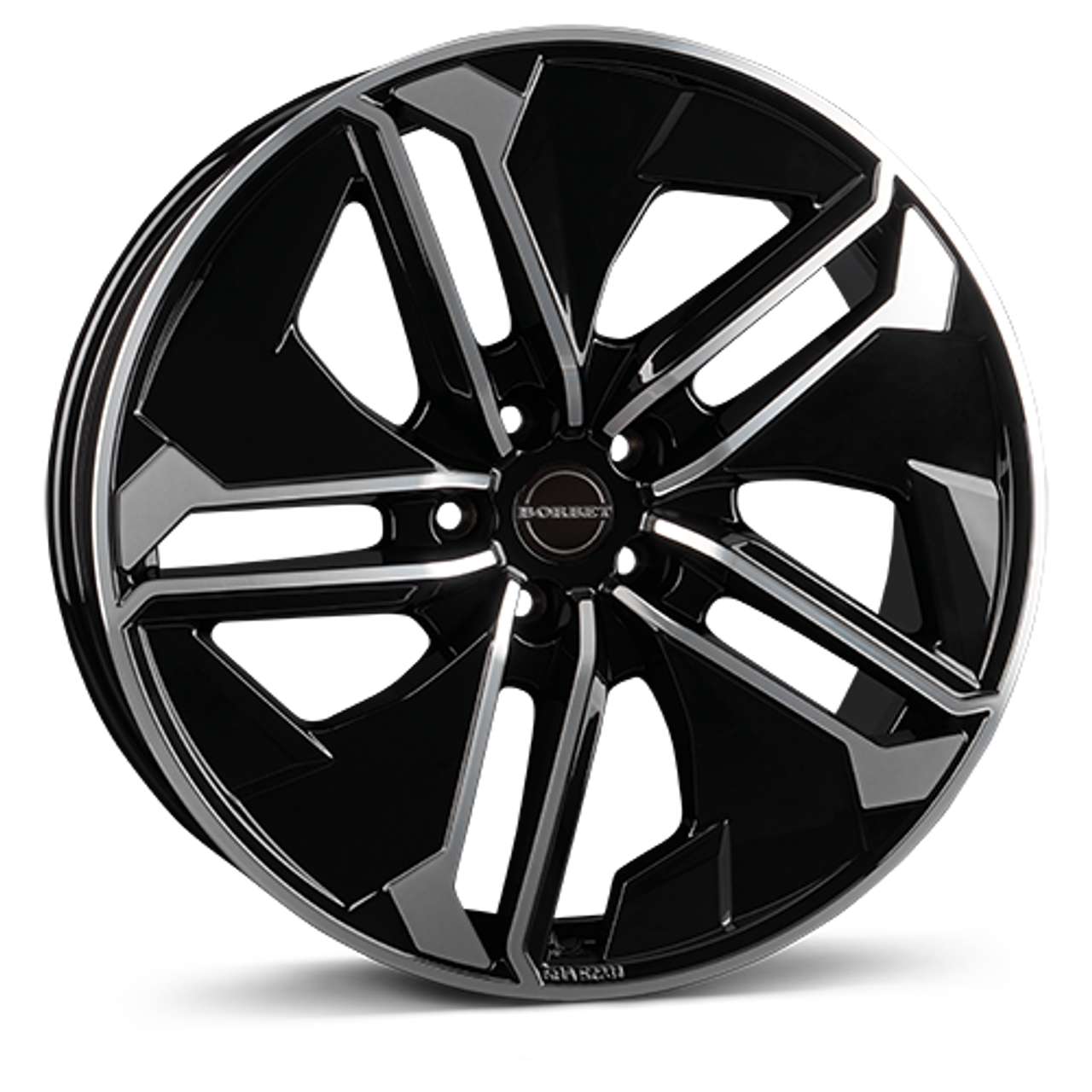 BORBET DESIGN TX black polished glossy 9.0Jx21 5x108 ET38