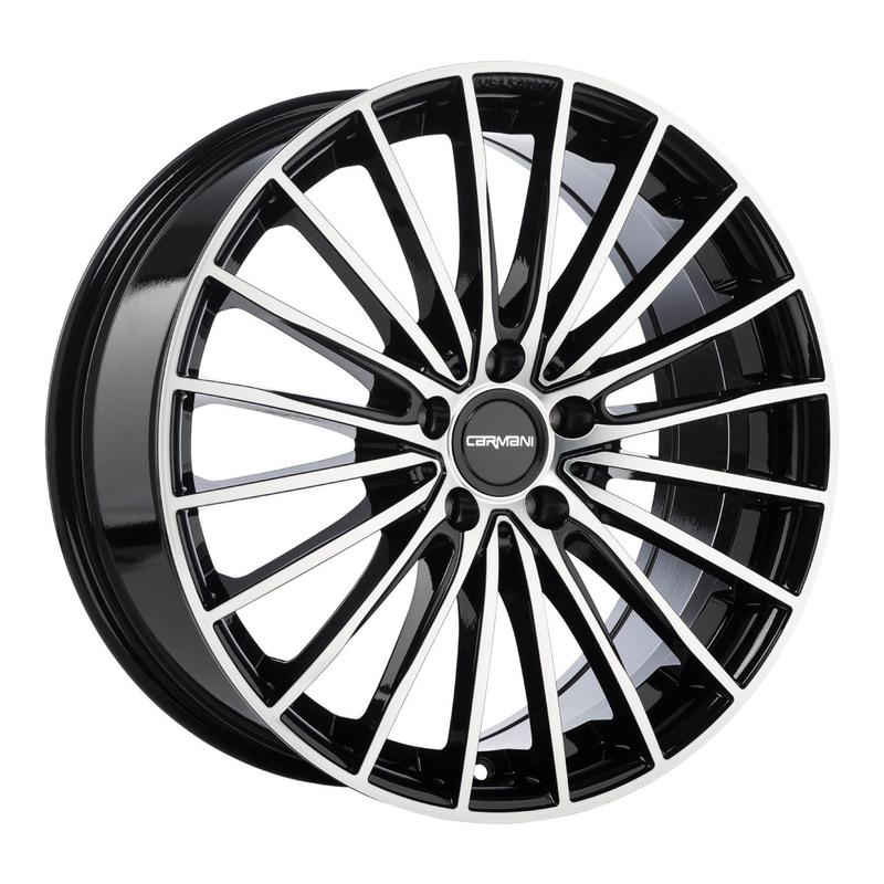 CARMANI 24 KARL black polish 8.0Jx18 5x112 ET35