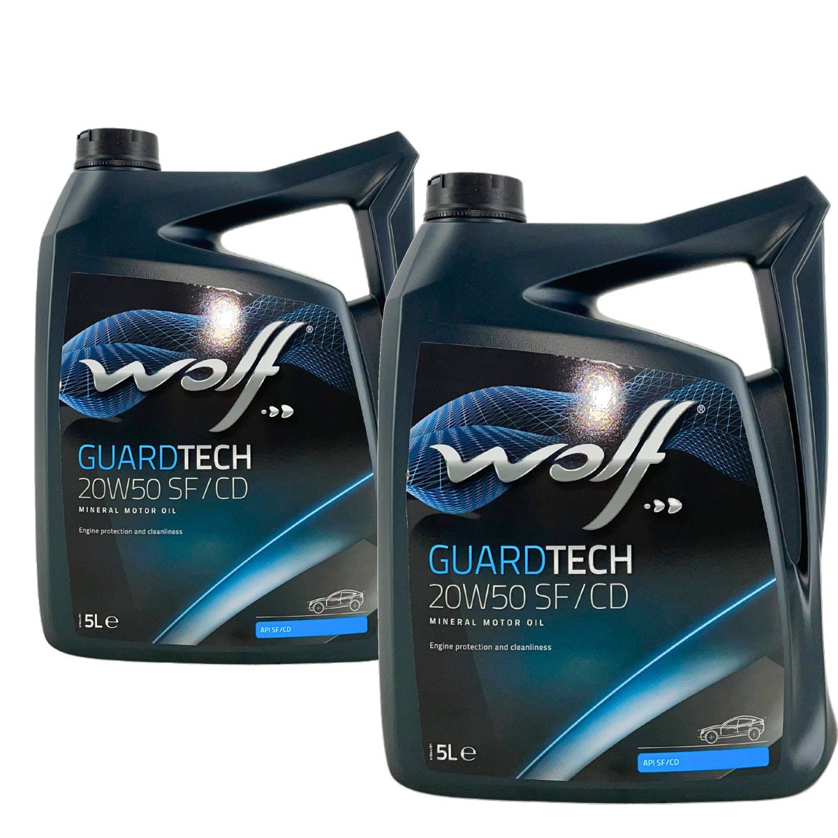 Wolf GuardTech 20W-50 SF/CD 2x5 Liter