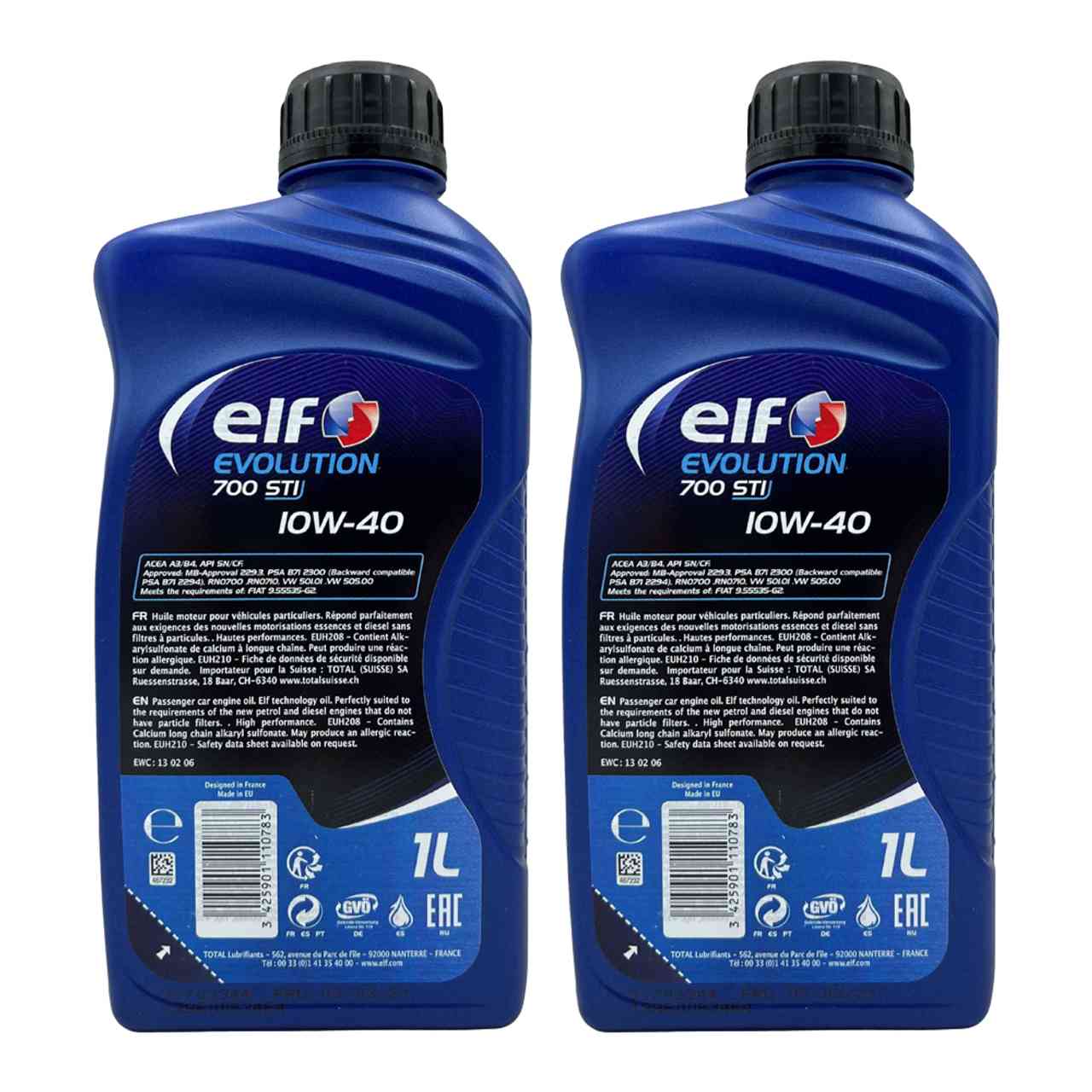 Elf Evolution 700 STI 10W-40 2x1 Liter