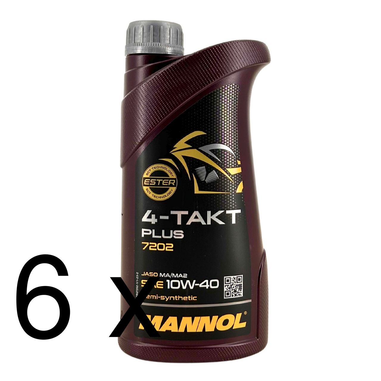 Mannol 4-Takt Plus 10W-40 6x1 Liter