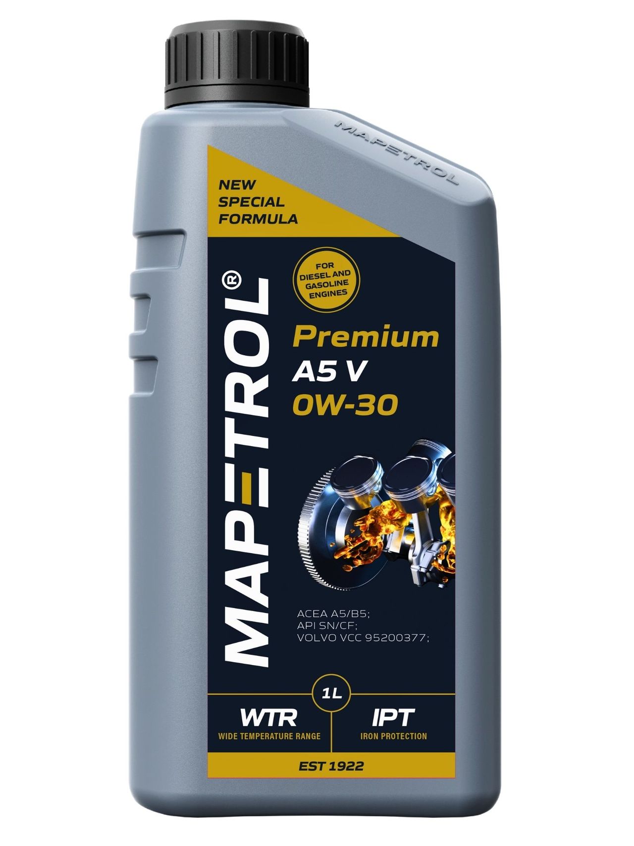 Mapetrol Premium A5 V 0W-30 1 Liter Mapetrol Premium A5 V 0W-30 1 Liter