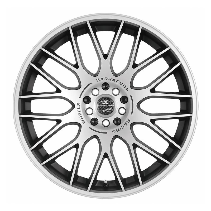 BARRACUDA KARIZZMA Mattblack-Polished 8.0Jx18 4x100+108 ET33