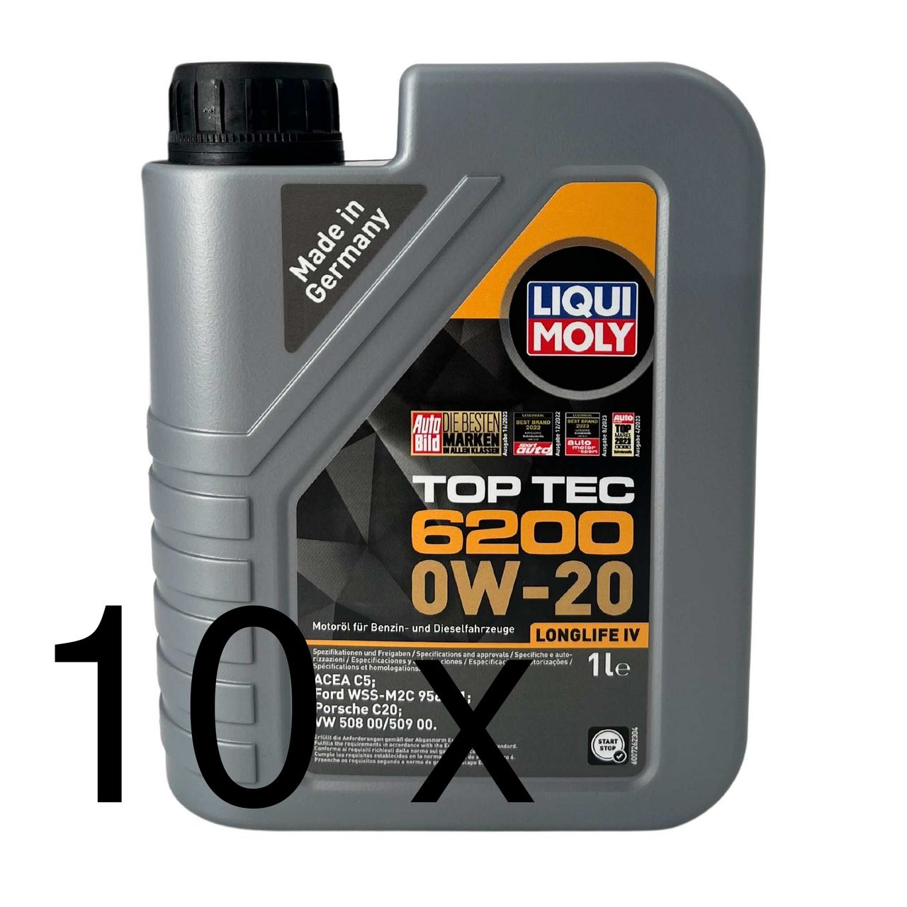 Liqui Moly Top Tec 6200 0W-20 10x1 Liter Liqui Moly Top Tec 6200 0W-20 10x1 Liter