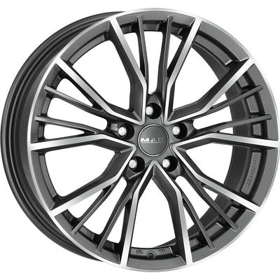 MAK UNION gun metallic mirror 8.0Jx18 5x112 ET45