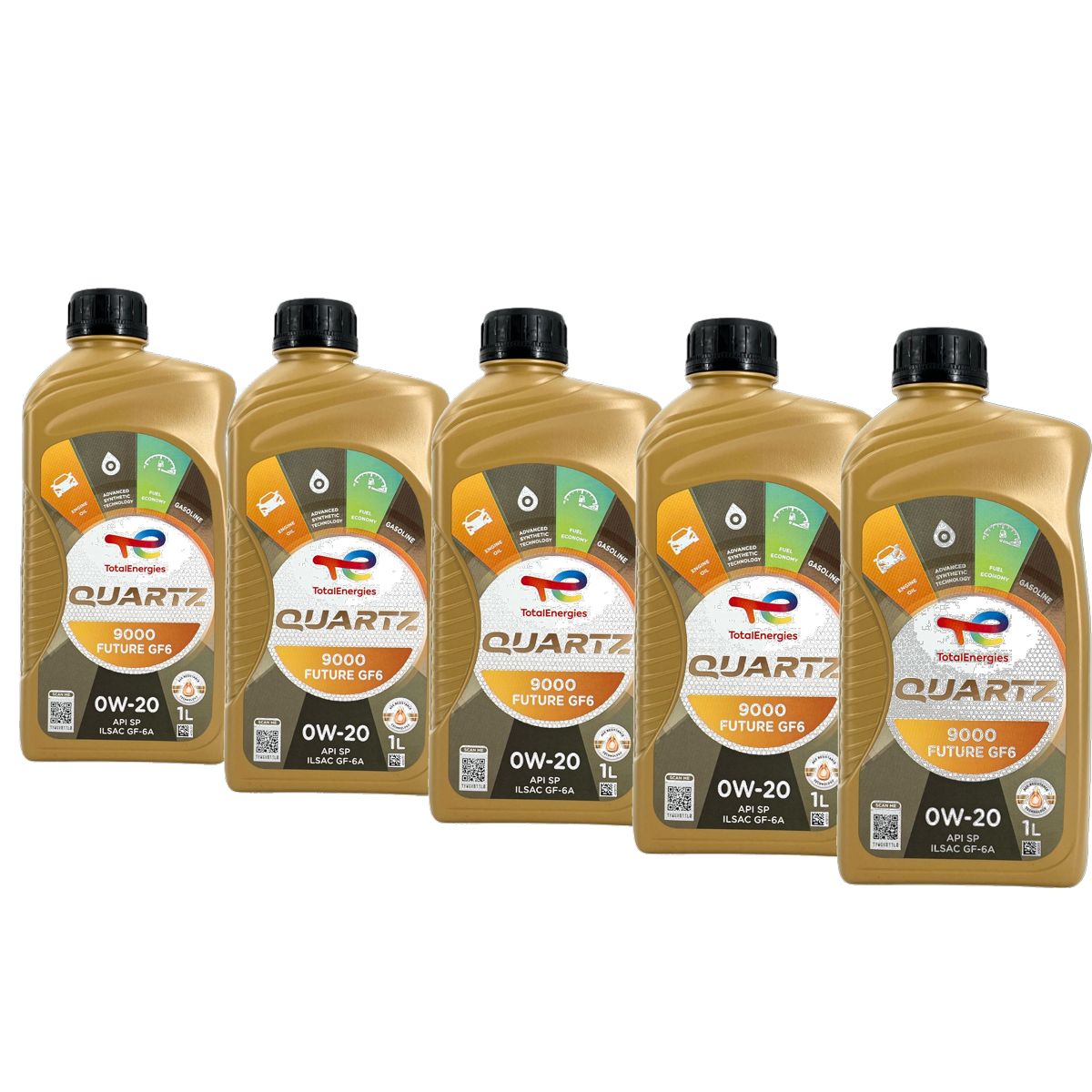 Total Quartz 9000 Future GF6 0W-20 5x1 Liter