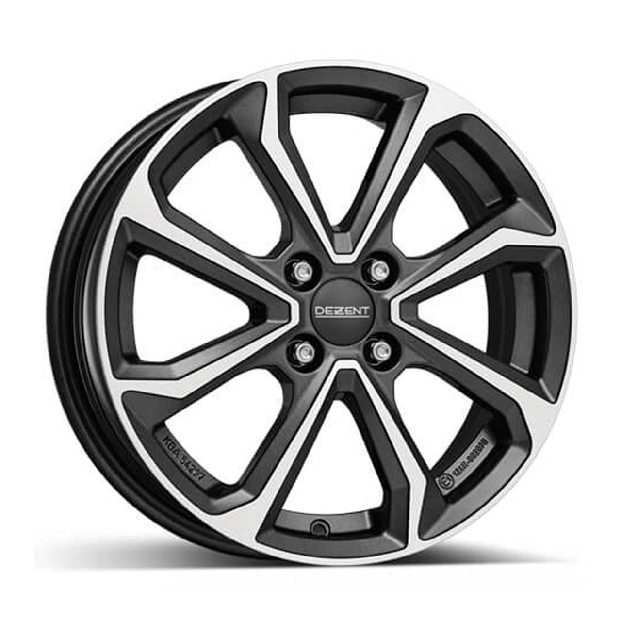 DEZENT DEZENT KT DARK gunmetal/polished lip 6.0Jx15 4x100 ET47