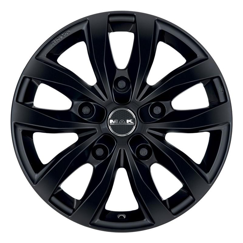MAK LOAD 5-3 gloss black 6.5Jx16 5x160 ET60