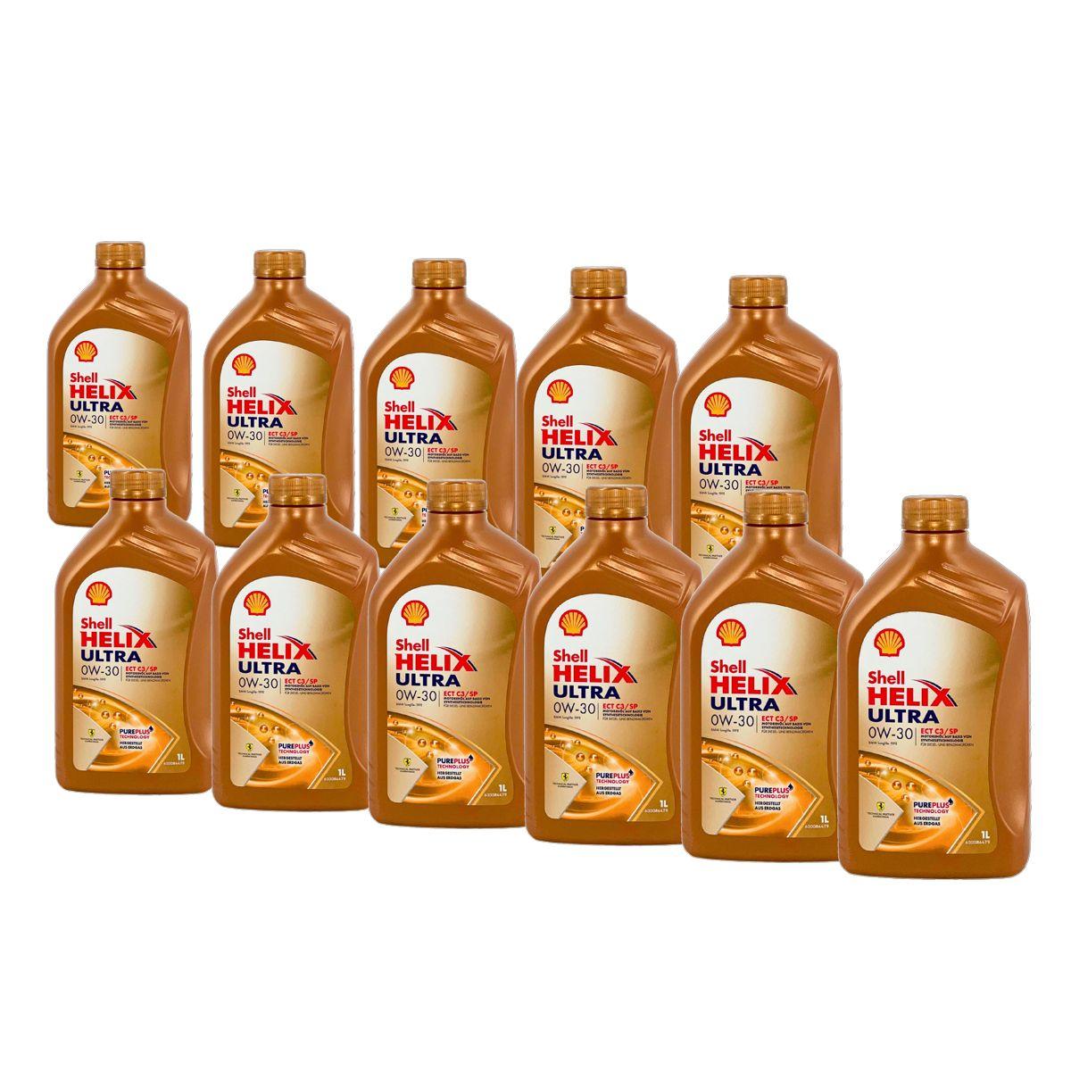 Shell Helix Ultra ECT C3 SP 0W-30 11x1 Liter