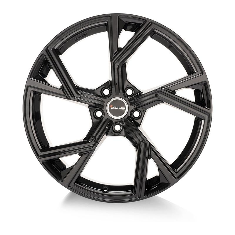 AVUS RACING AF20 black 8.0Jx18 5x112 ET35
