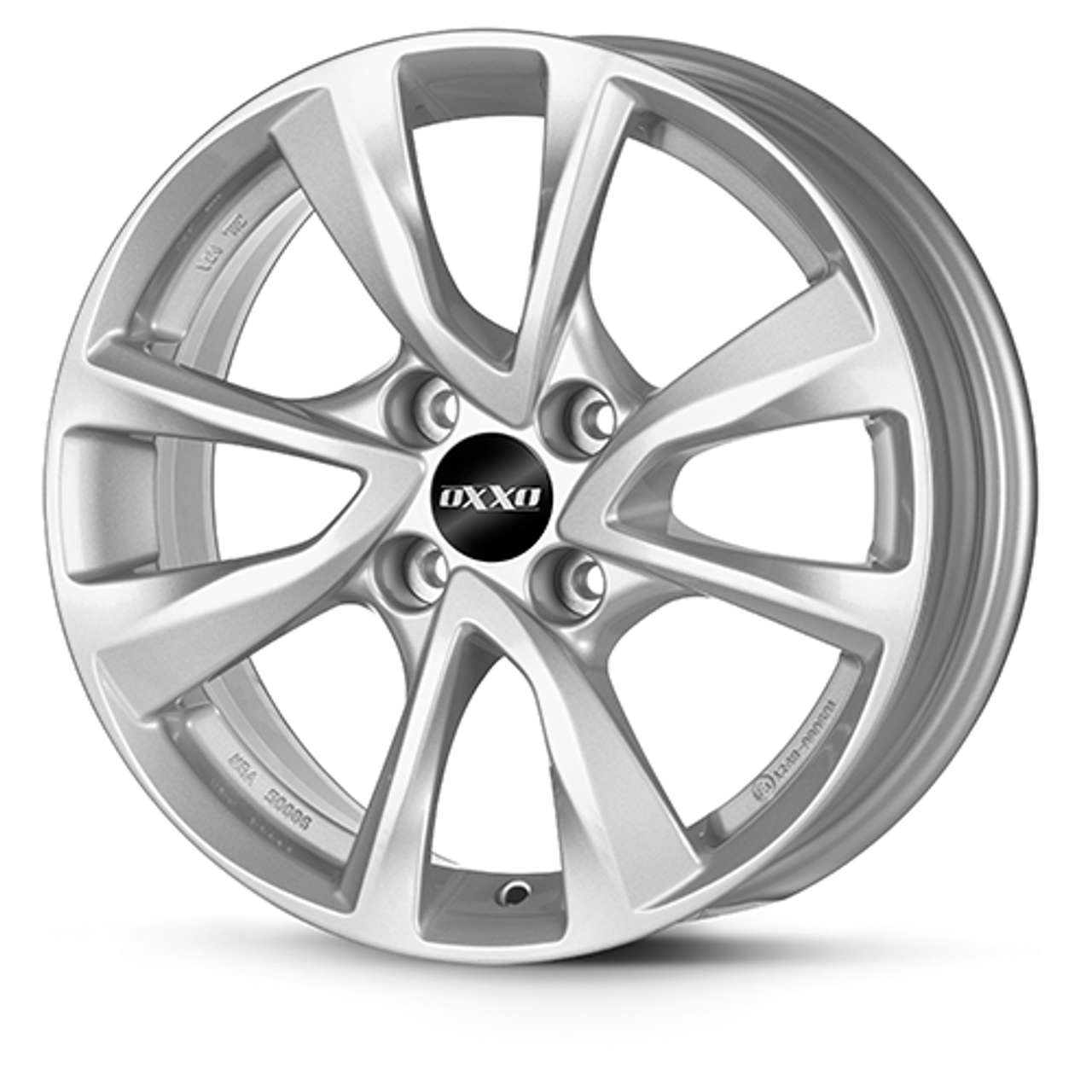 OXXO WHEELS OBERON 4 silber 4.5Jx14 4x100 ET35