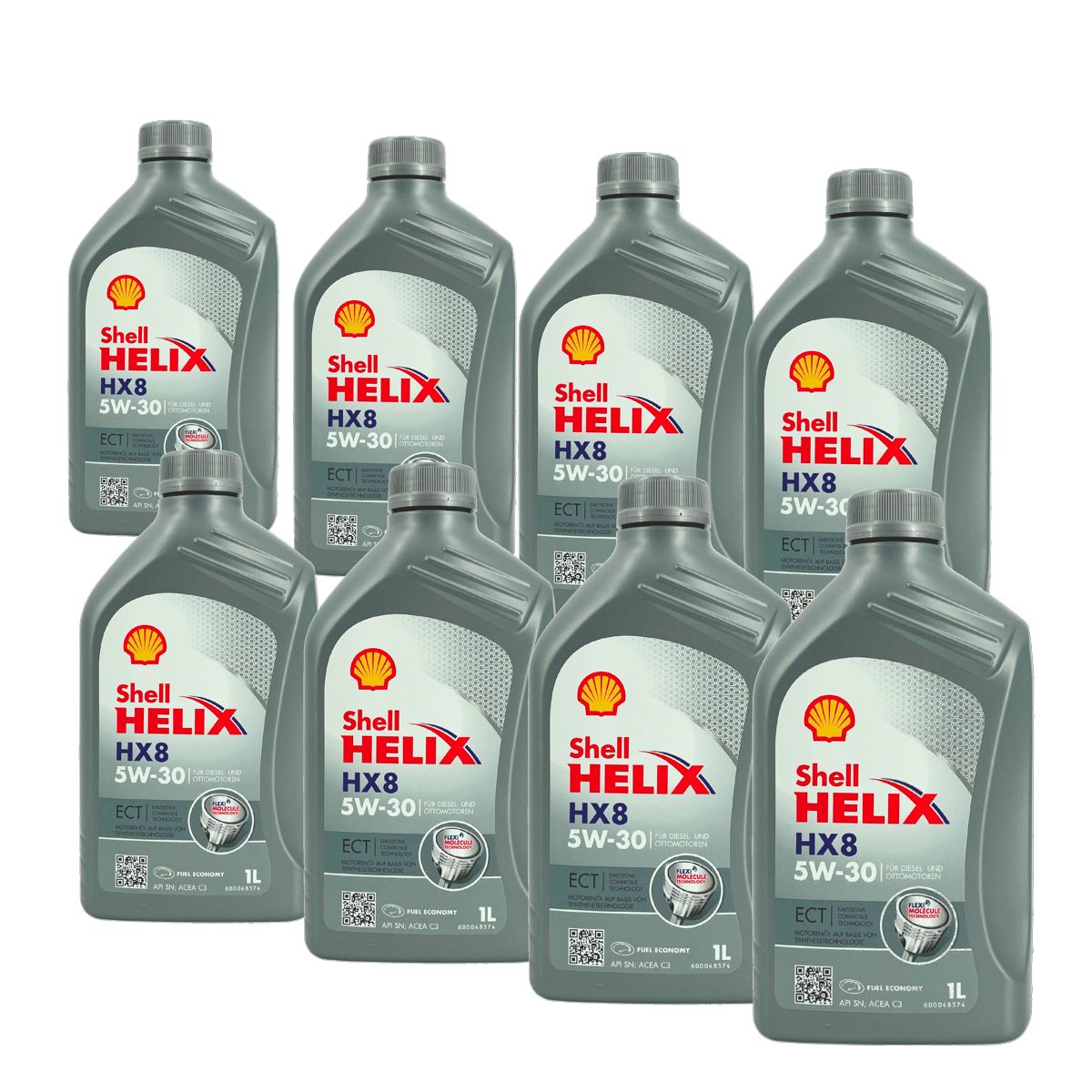 Shell Helix HX8 5W-30 ECT 8x1 Liter