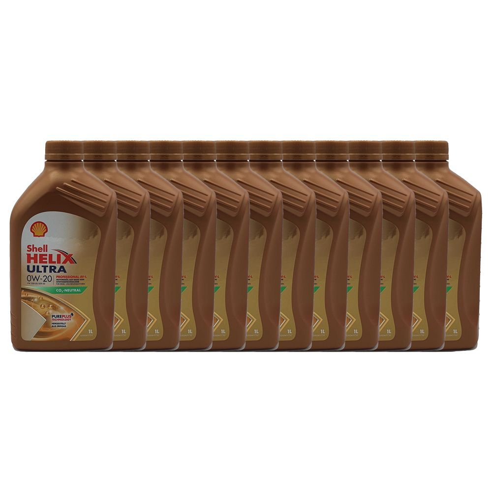 Shell Helix Ultra Professional AV-L 0W-20 12x1 Liter