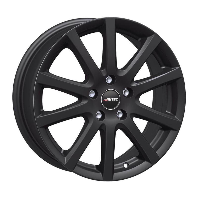 AUTEC TYP SE-SKANDIC ECE schwarzmatt 6.0Jx16 5x100 ET45