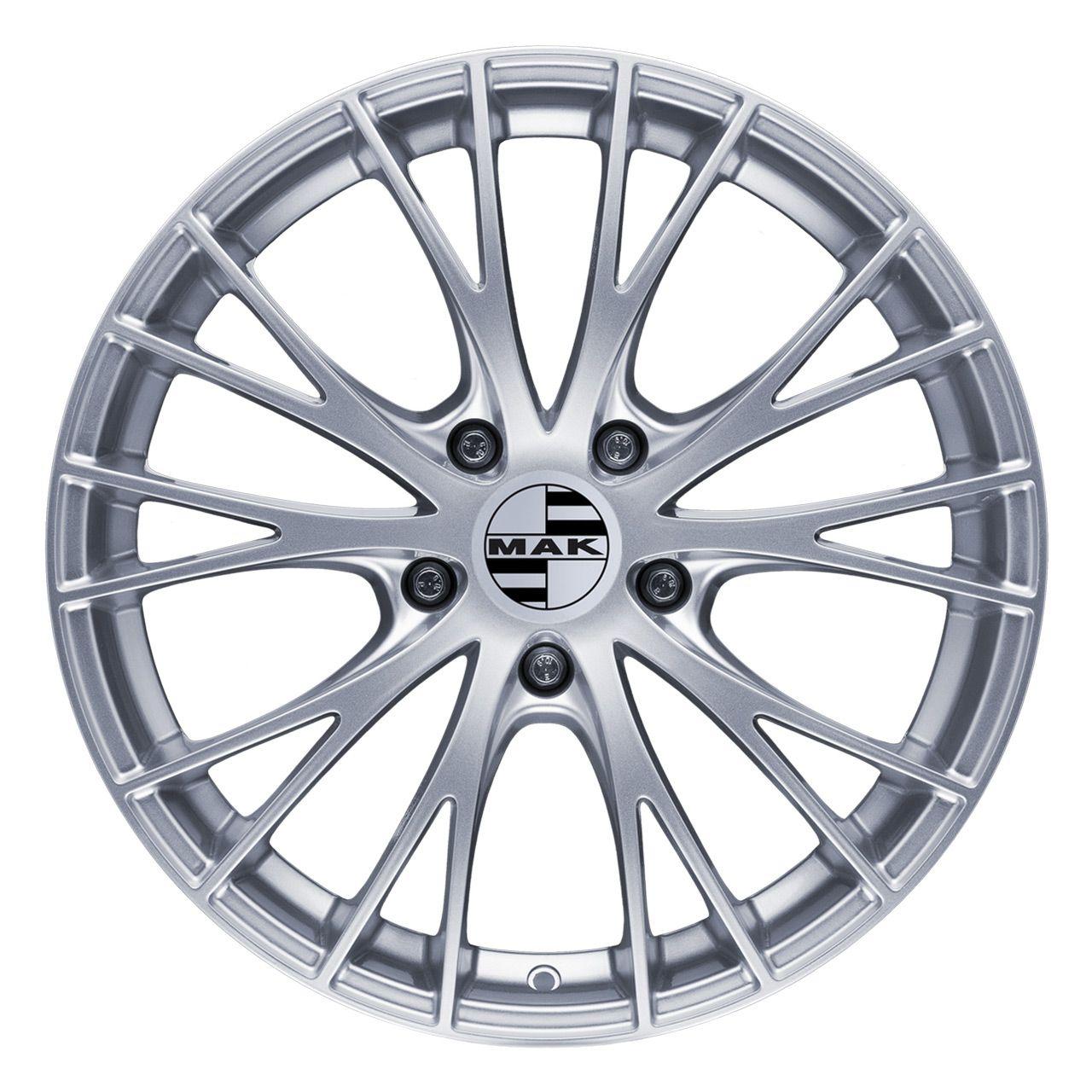 MAK RENNEN silber 9.0Jx19 5x112 ET21