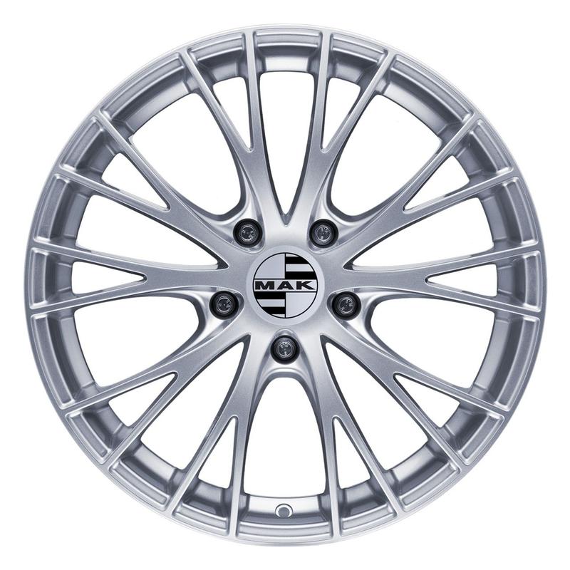 MAK RENNEN silber 11.0Jx19 5x130 ET50