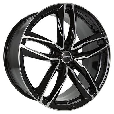 GMP ATOM schwarz diamantgeschliffen 9.0Jx20 5x112 ET25