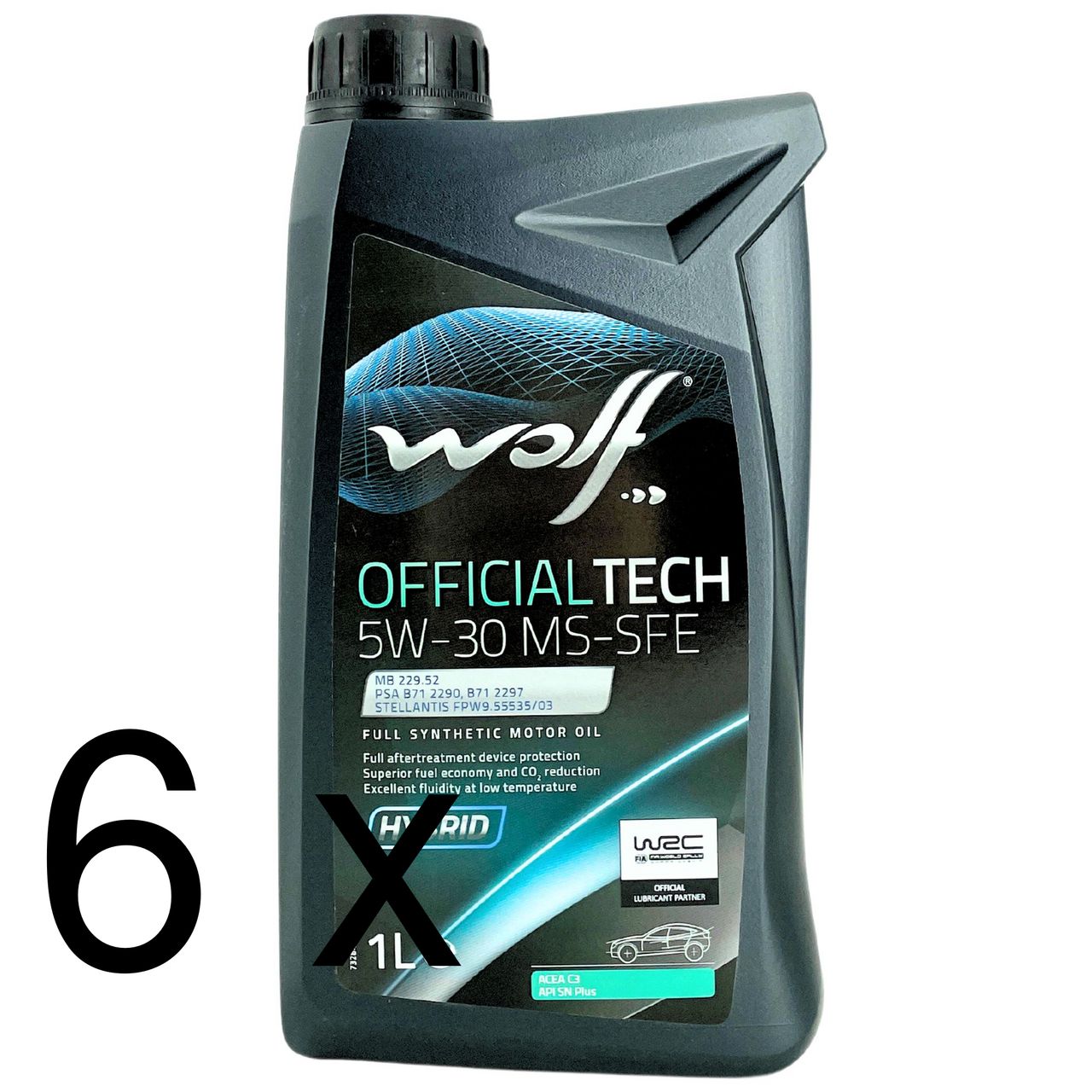 Wolf OfficialTech 5W-30 MS-SFE 6x1 Liter