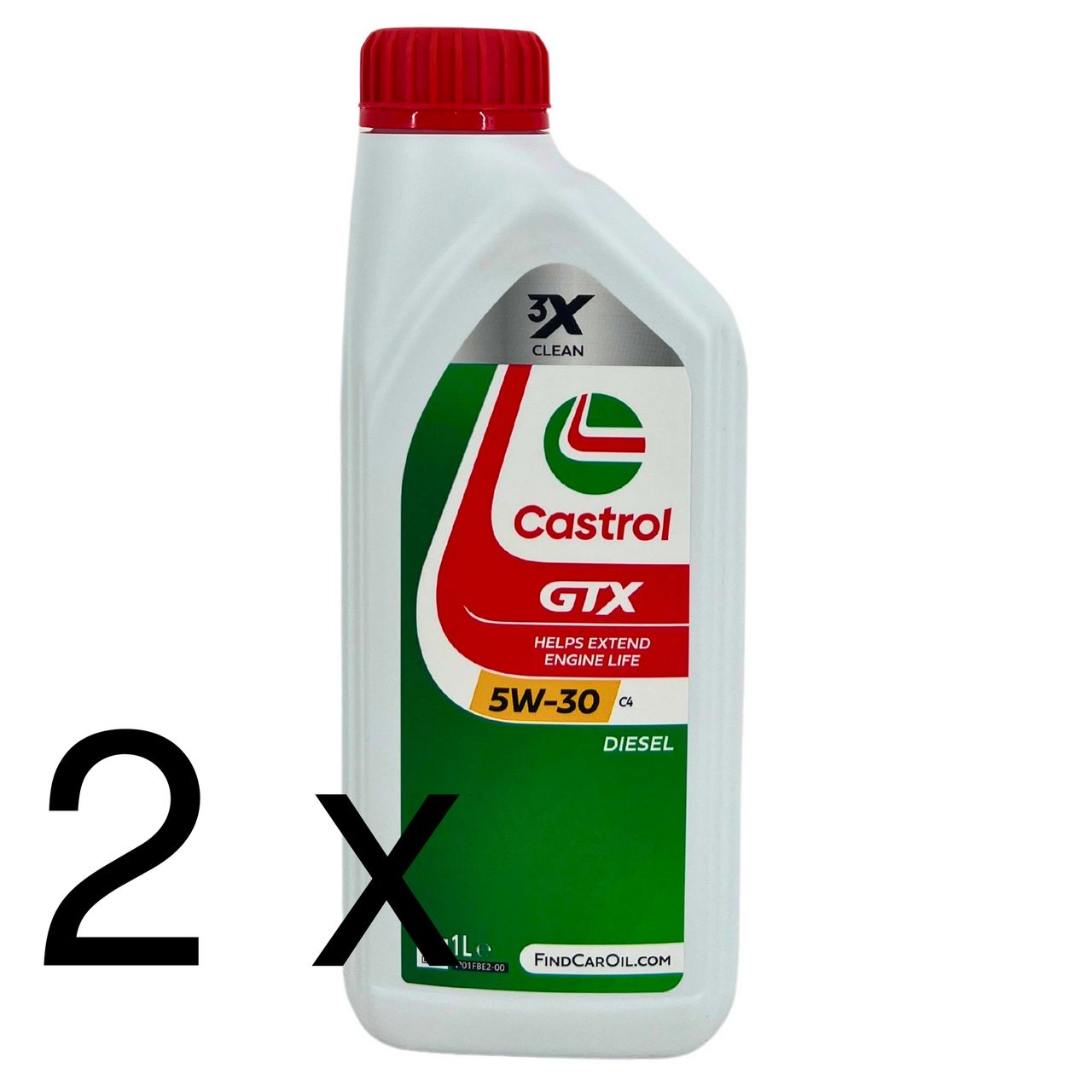 Castrol GTX 5W-30 C4 2x1 Liter Castrol GTX 5W-30 C4 2x1 Liter