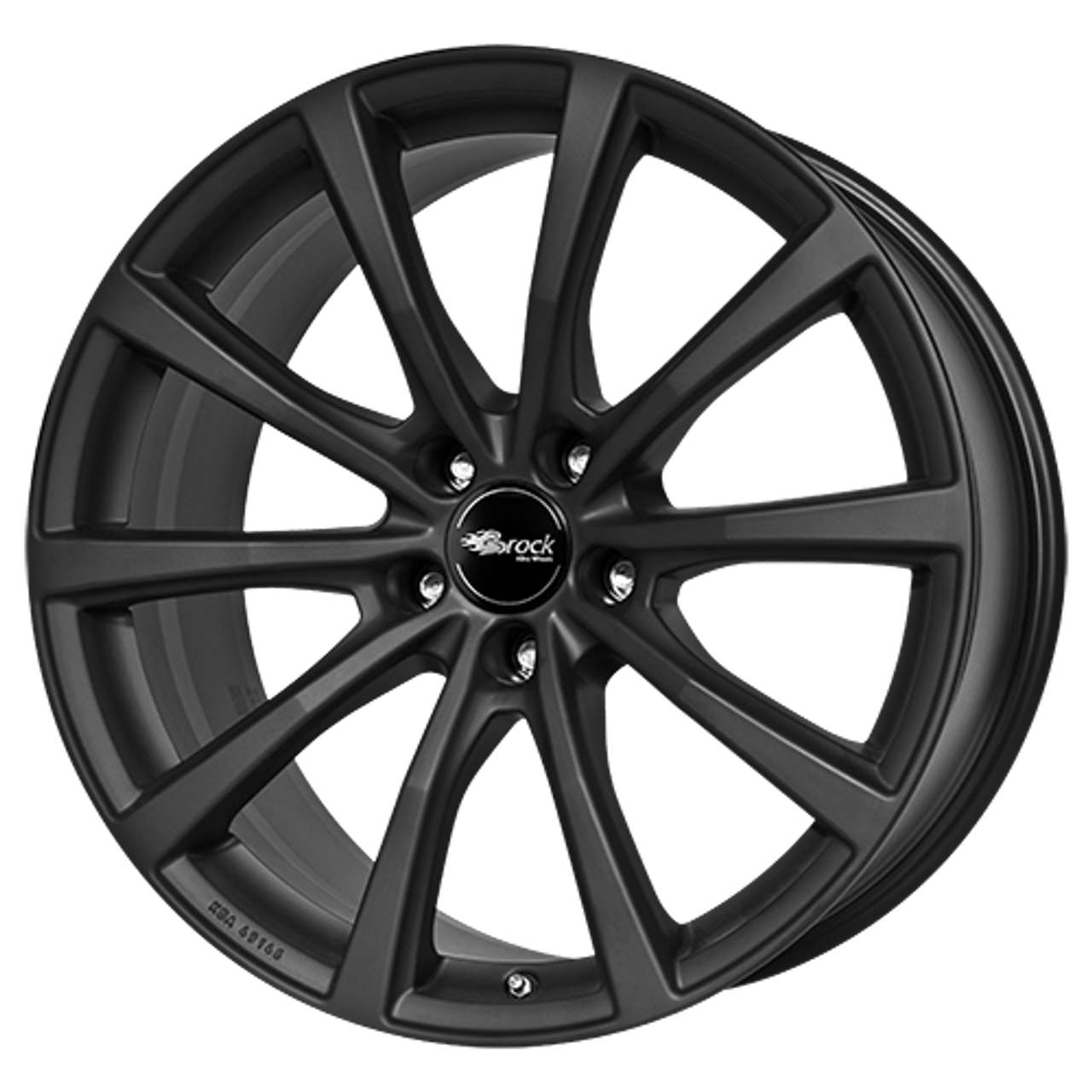 BROCK B32 schwarz klar matt (skm) 8.5Jx18 5x112 ET40