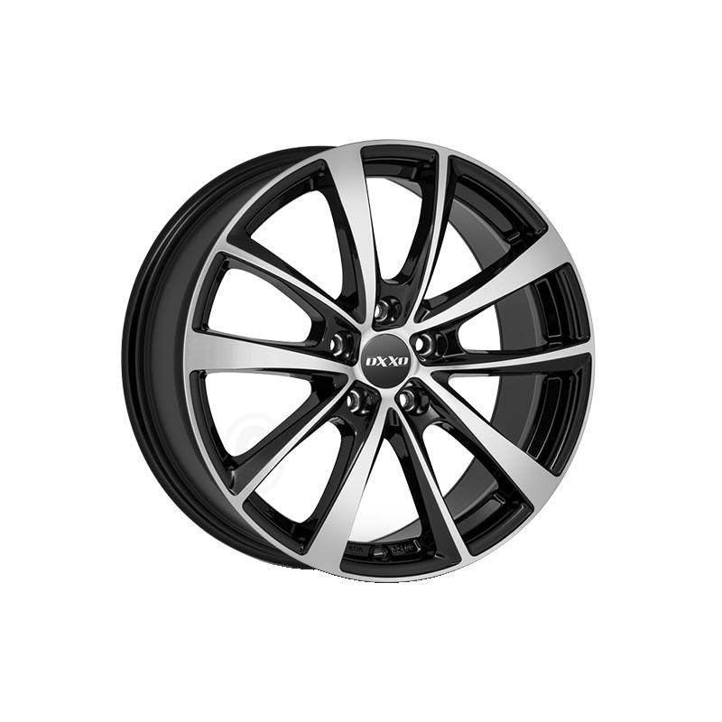 OXXO WHEELS VIDORRA BLACK-5 schwarz poliert 7.0Jx17 5x100 ET40