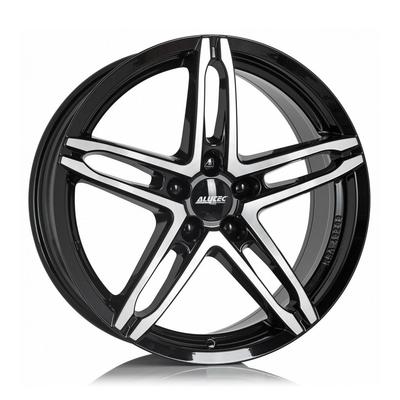 ALUTEC POISON diamantschwarz frontpoliert 8.0Jx18 5x114.3 ET45
