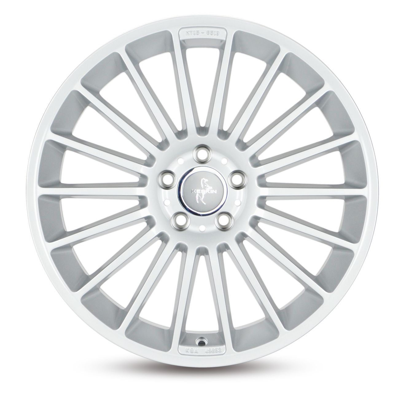KESKIN KT15 SPEED silver painted 8.0Jx18 5x112 ET30