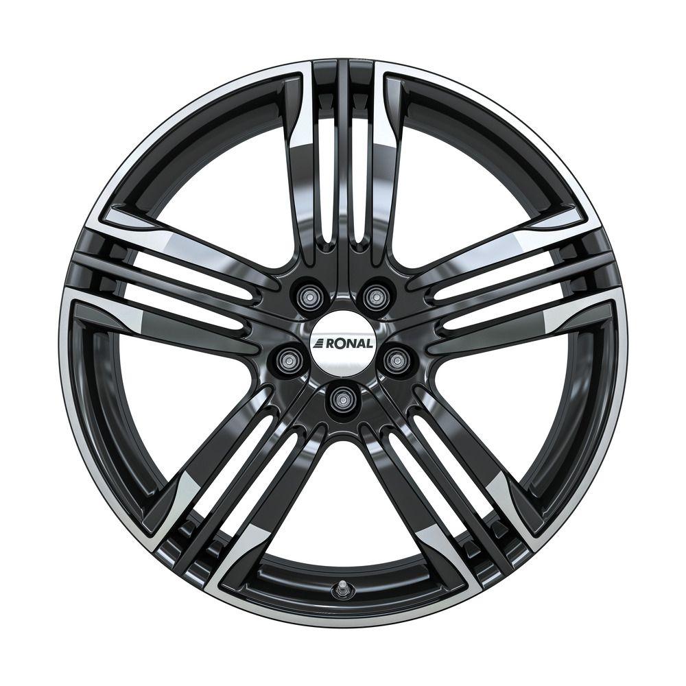 RONAL RONAL R58 schwarz-frontkopiert 10.0Jx22 5x120 ET45