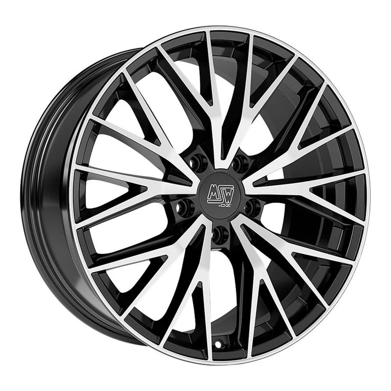 MSW (OZ) MSW 44 gloss black full polished 10.0Jx20 5x112 ET19