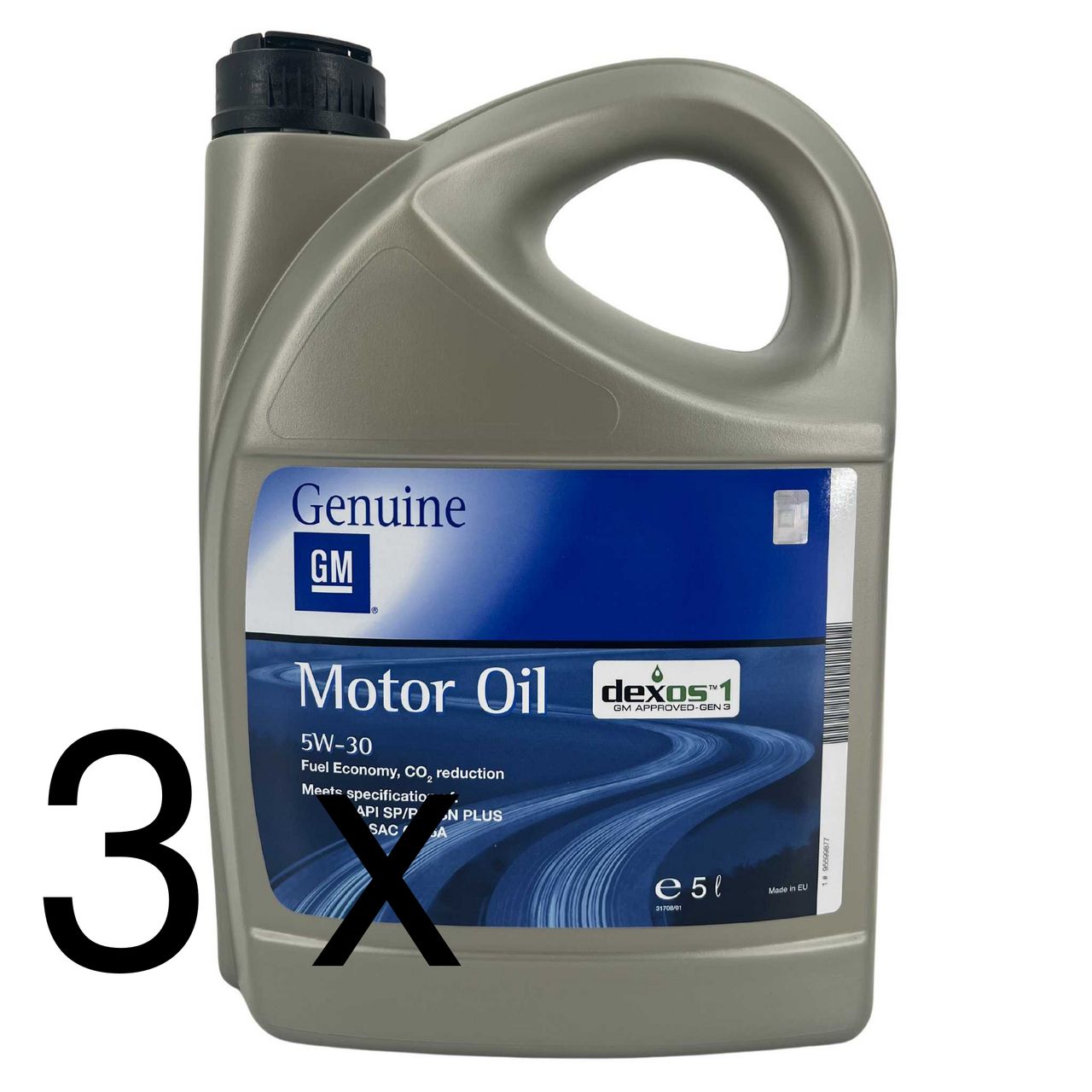 GM Dexos 1 GEN 3 5W-30 3x5 Liter