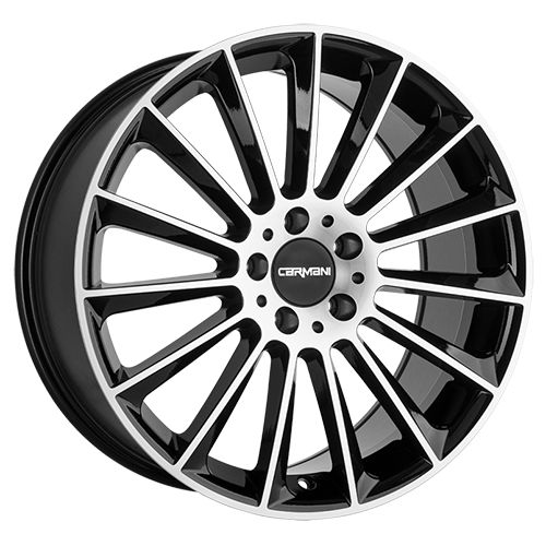 CARMANI CA 17 FRITZ black polish 9.0Jx18 5x112 ET49