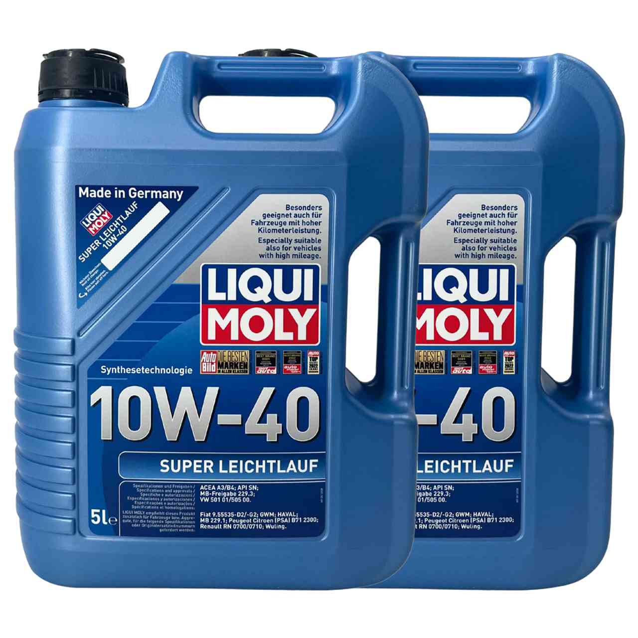 Liqui Moly Super Leichtlauf 10W-40 2x5 Liter