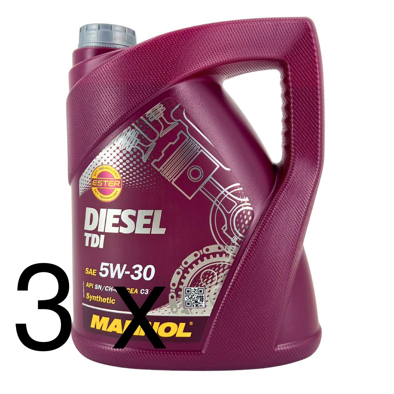 Mannol Diesel TDI 5W-30 3x5 Liter
