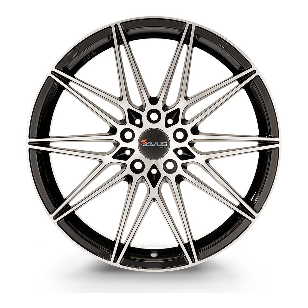 AVUS RACING AC-MB5 black polished 8.0Jx18 5x120 ET30