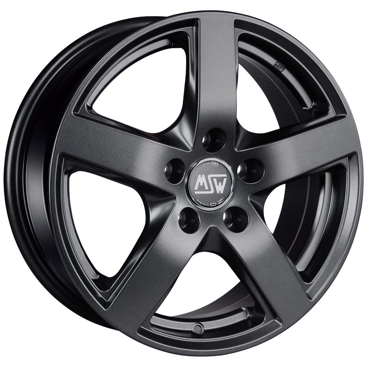 MSW Msw 55 Matt dark grey 7.5x17 5x112 ET37