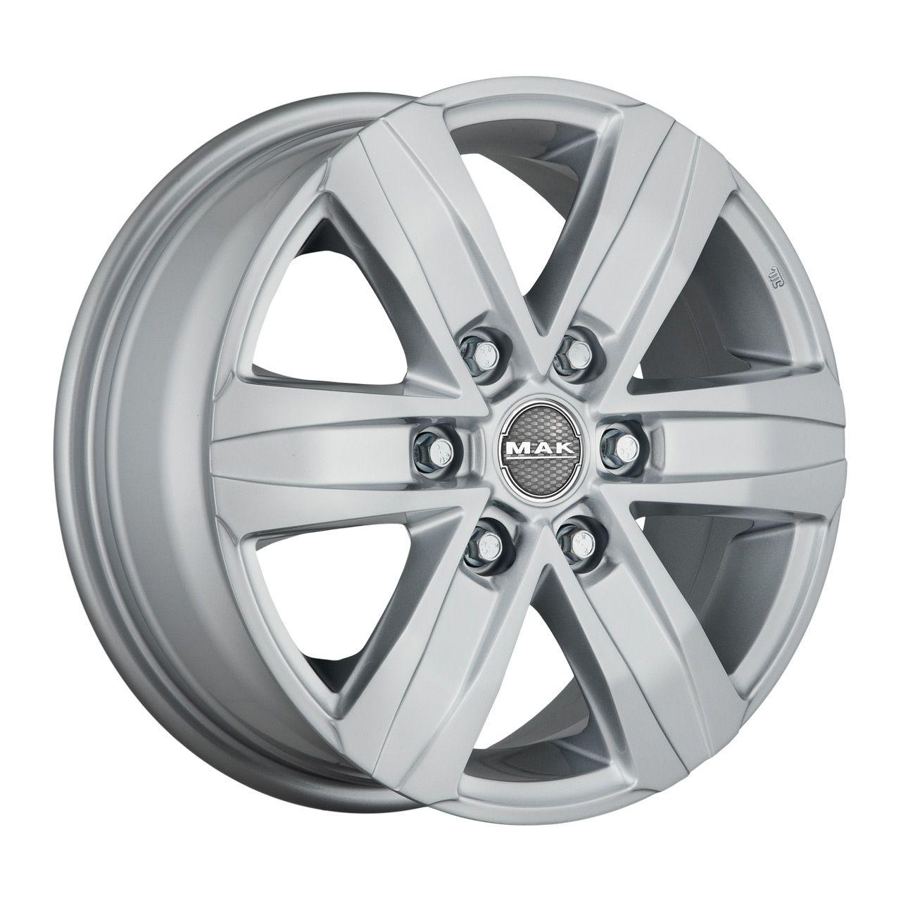 MAK STONE 6 silber 8.5Jx20 6x139.7 ET30