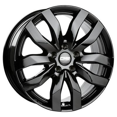 CMS C22-CBG complete black gloss 7.0Jx16 5x108 ET46