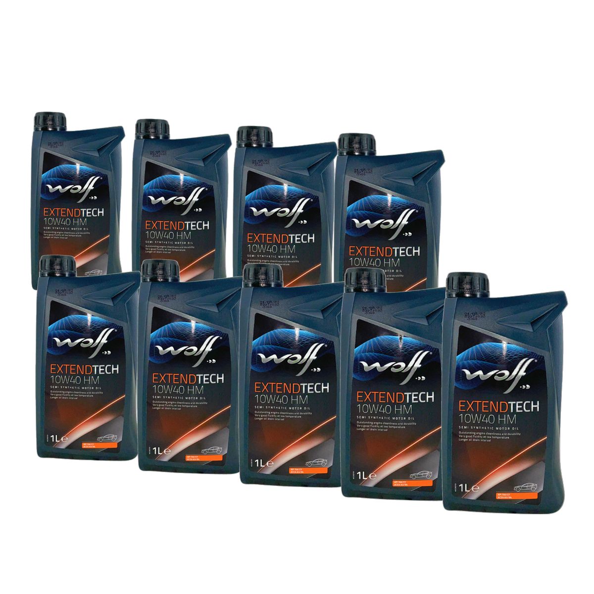 Wolf ExtendTech 10W-40 HM 9x1 Liter