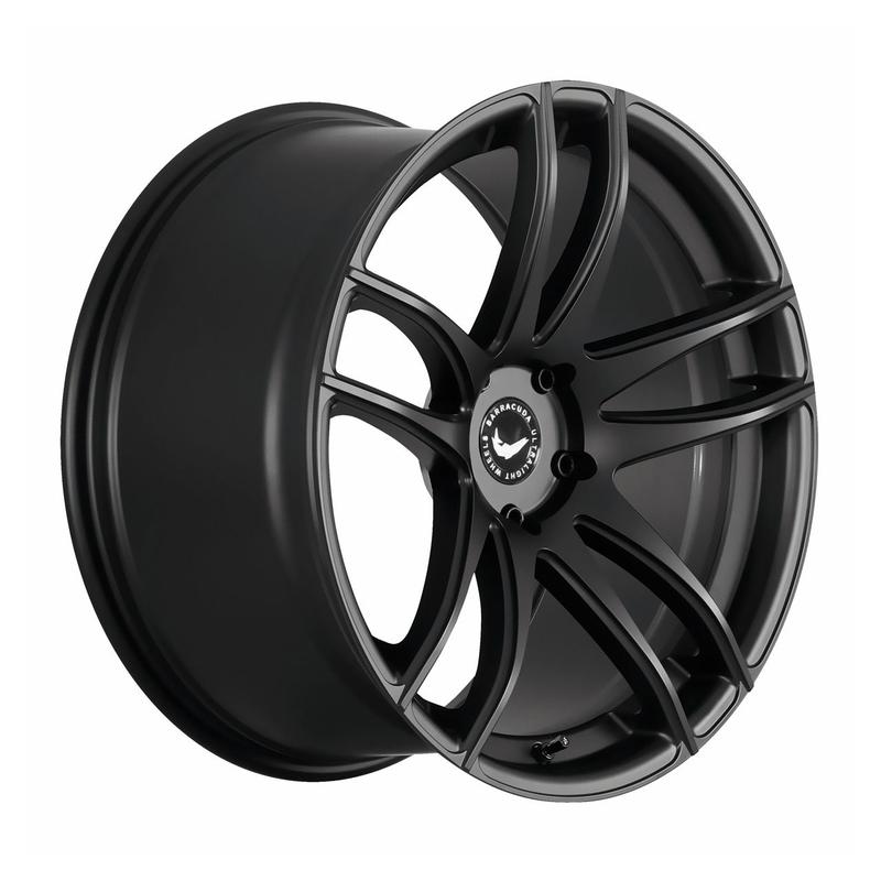 BARRACUDA SHOXX Mattblack 8.0Jx18 5x108+114.3 ET40